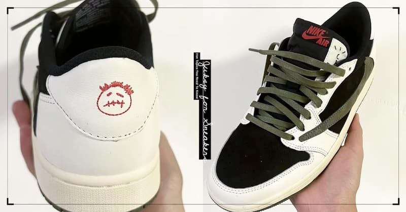 Travis Scott x Air Jordan 1 再推「綠勾黑摩卡」聯名球鞋，這配色你招架得住嗎？