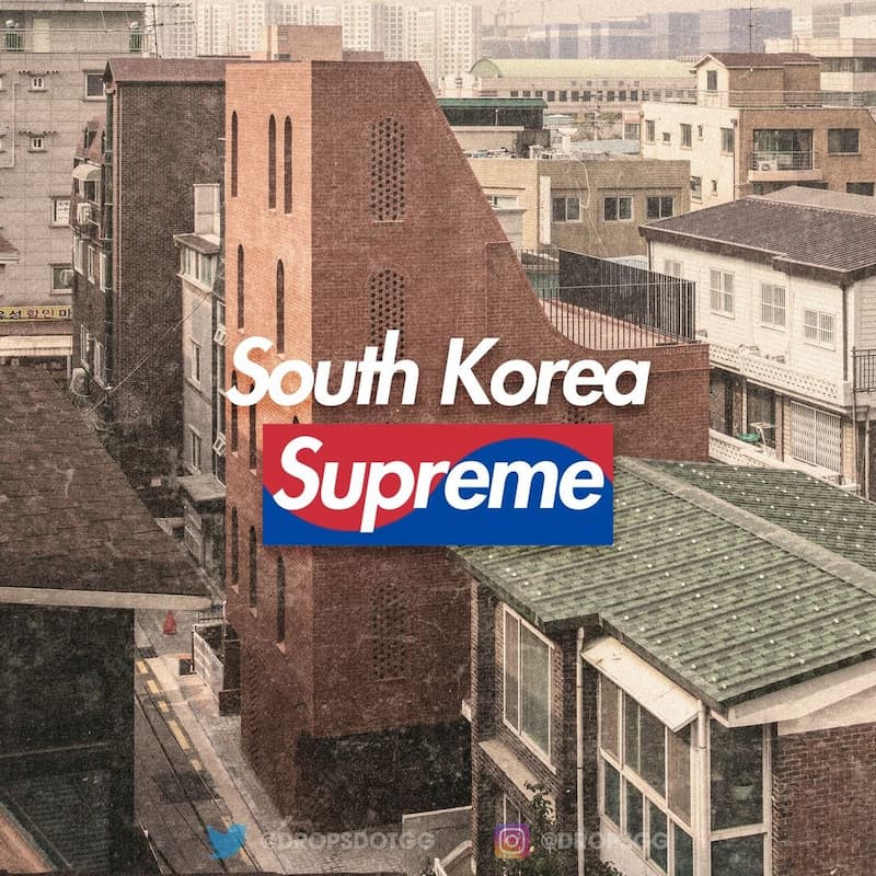 Supreme 將首度進駐南韓開設亞洲新店舖！