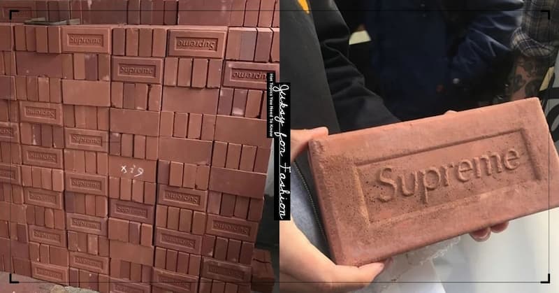 外國網友花600 萬台幣買1,800 塊「Supreme 磚頭」想蓋房子，卻發現材料嚴重不足… JUKSY 街星