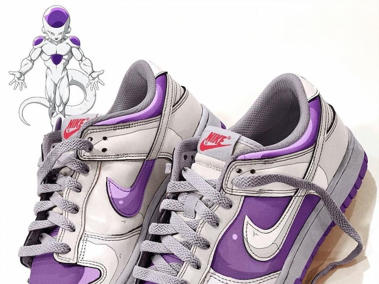 《七龍珠》弗利沙 Nike Dunk Low 客製鞋曝光，顏值戰鬥力直接衝破百萬！
