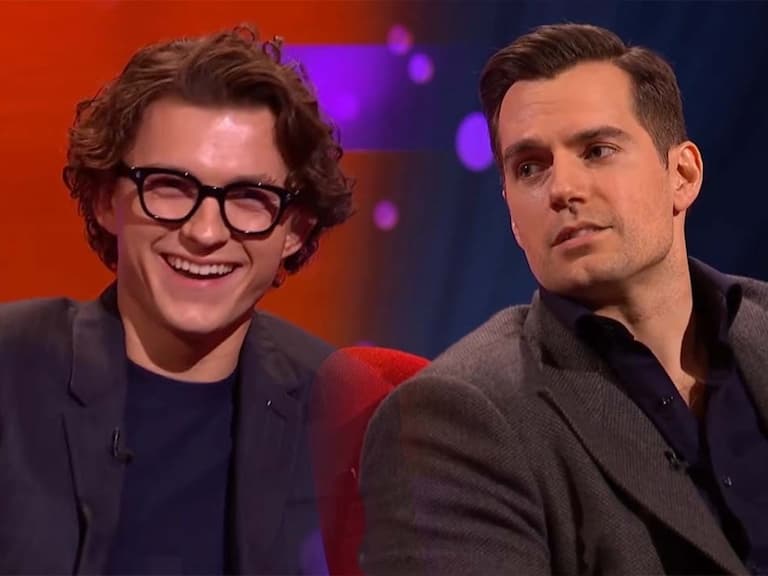 湯姆霍蘭德 Tom Holland 和亨利卡維爾初次見面是廁所，還低頭偷看......