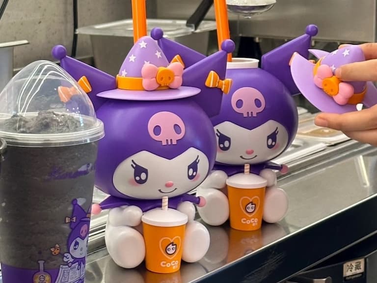 中國 CoCo 都可推出 2022 萬聖節「三麗鷗庫洛米」聯名手搖飲,造型水杯周邊超欠入手!