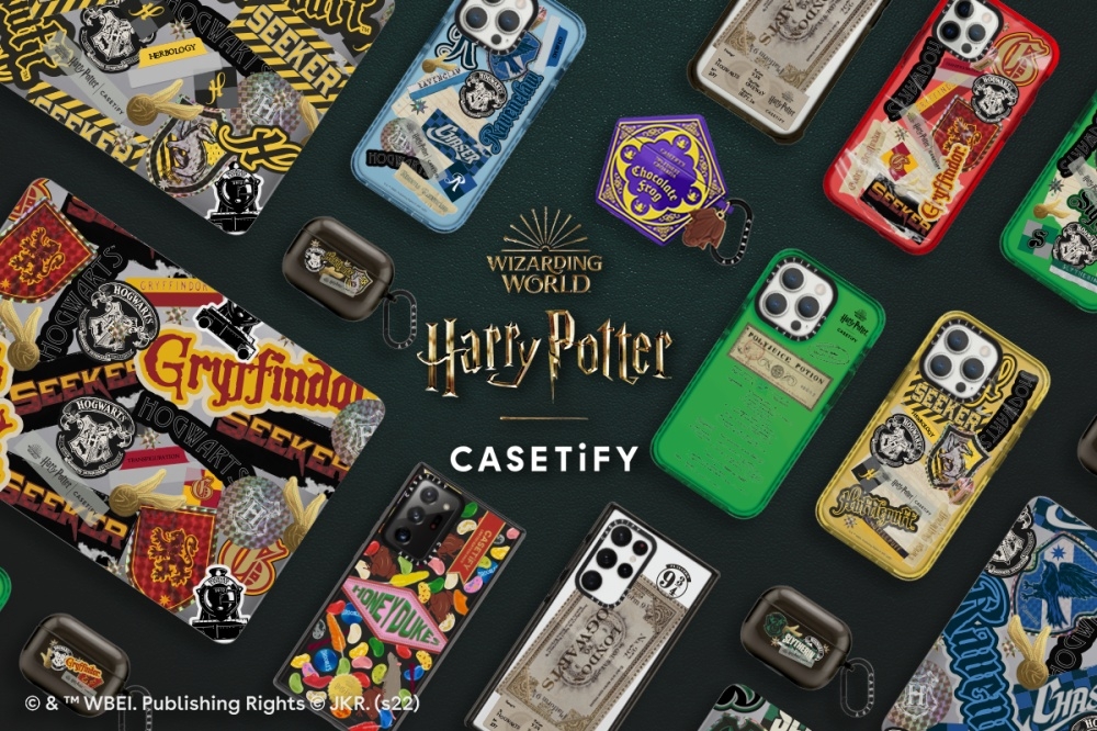 CASETiFY 再度攜手華納兄弟推出第二波《哈利波特》聯名系列！