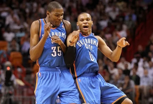 Russell Westbrook Kevin Durant