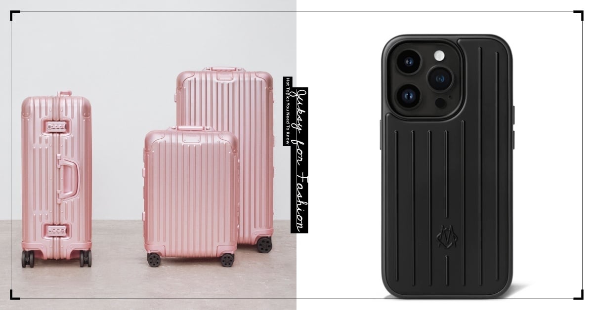 RIMOWA 台中大遠百概念店全新開幕，超吸睛「玫瑰水晶粉」新配色太欠買！