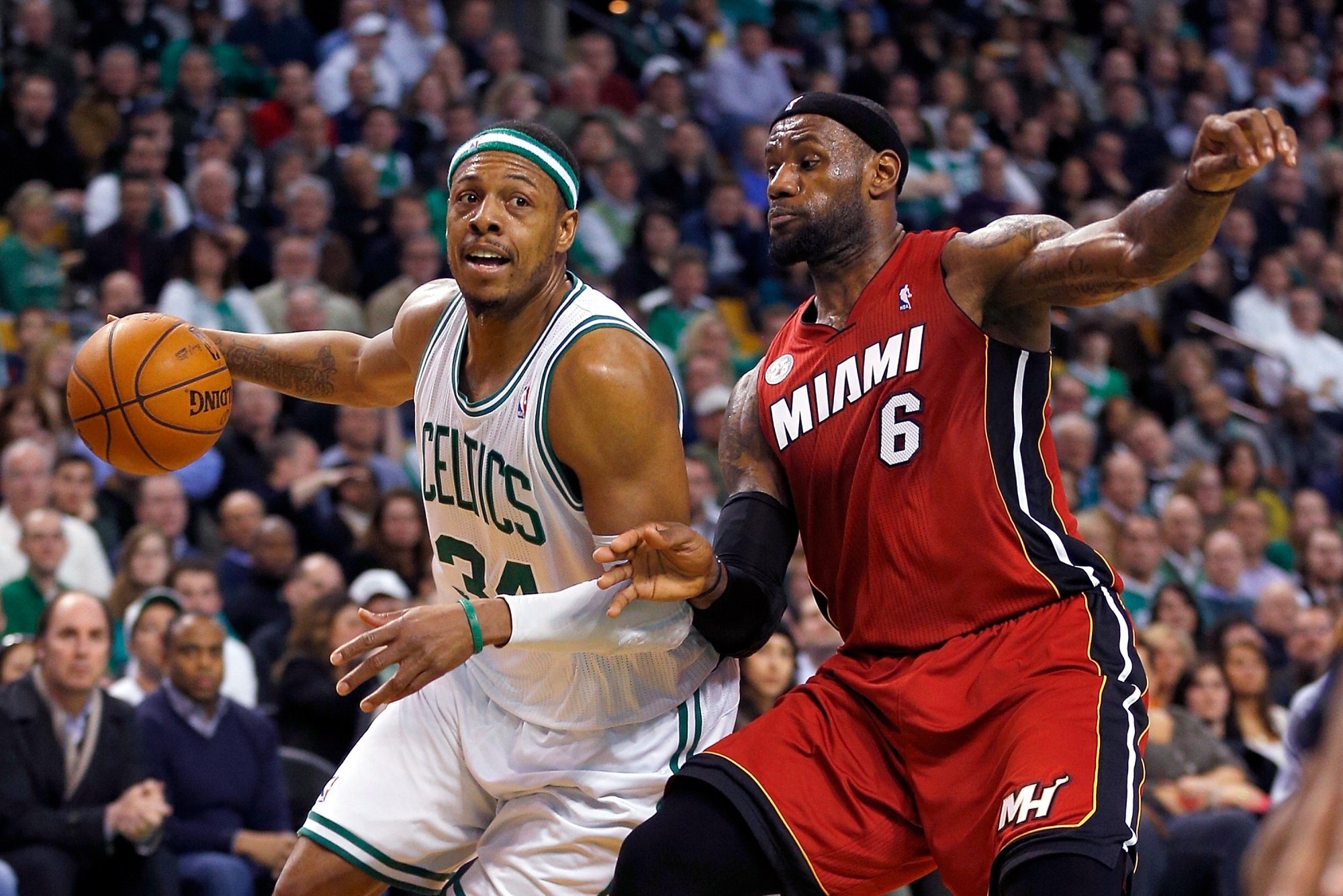 Paul Pierce LeBron James NBA