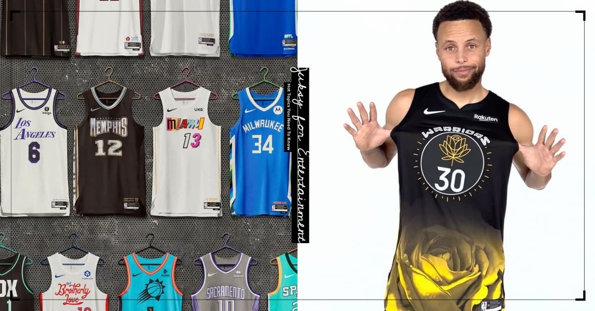 NBA 各隊最新「城市版球衣」完整出爐，金州勇士「金玫瑰」圖案引發球迷熱議！ JUKSY 街星