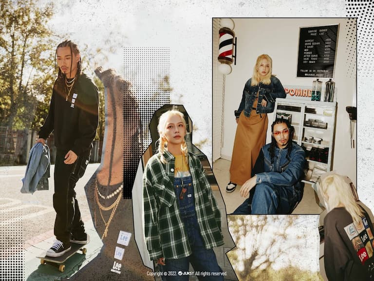 「Reimagined Denim 再譯經典」—— 穿上 Lee Jeans，一同解密 SUNRISE BARBER 設計師 Andy、Tibi 是如何在髮型世界中不斷重新定義經典！