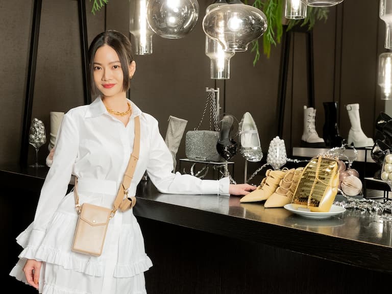 CHARLES & KEITH 台灣首位品牌大使曝光!曾之喬精選自然系鞋包系列 ,為冬季打造優雅別緻的迷人魅力
