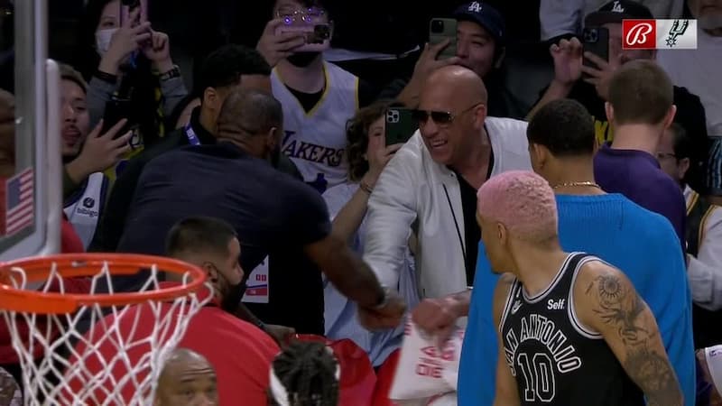 NBA LeBron James Vin Diesel