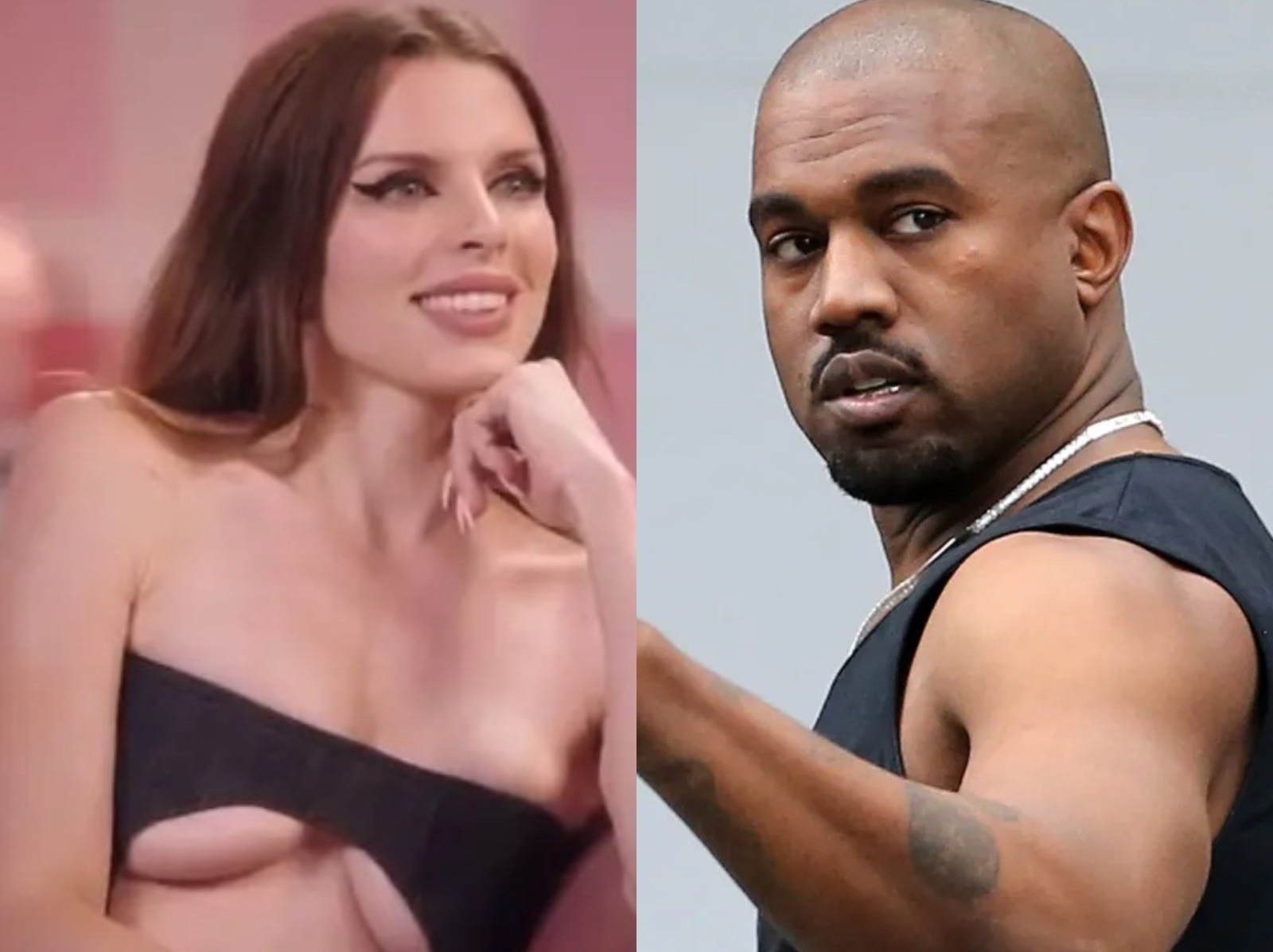 Julia Fox 曝光與「肯爺」Kanye West 交往時秘辛：公開丁丁尺寸、以為能順利讓他忘記金卡戴珊⋯