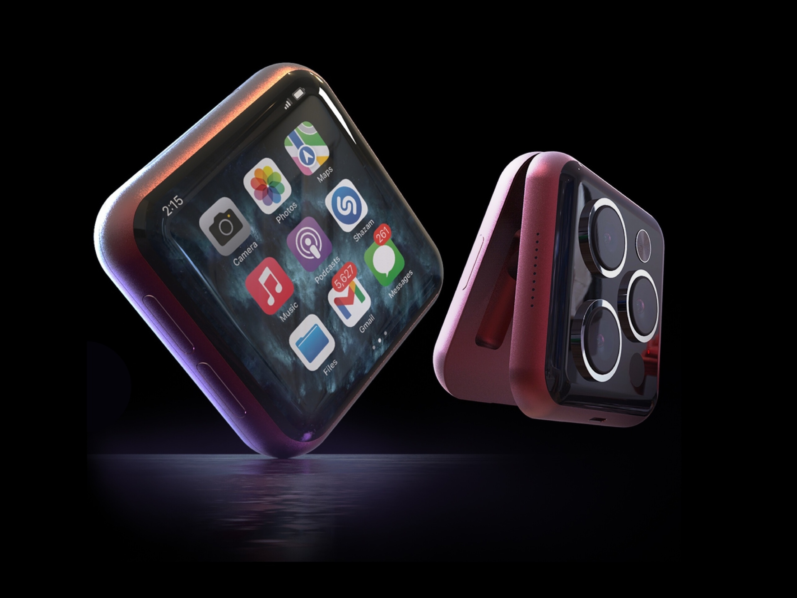 國外設計師開發「iPhone x AirPods」科技概念產品「iPro」，果粉看完都愛上！