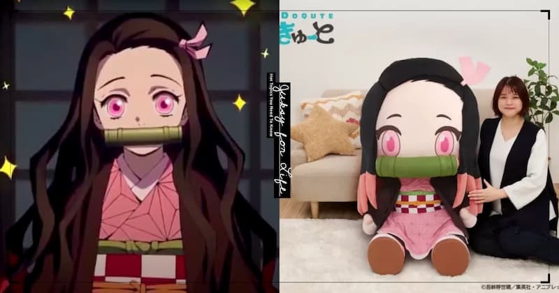 日本推出《鬼滅之刃》巨大化玩偶，高達 1 公尺的炭治郎、禰豆子⋯等娃娃超療癒！