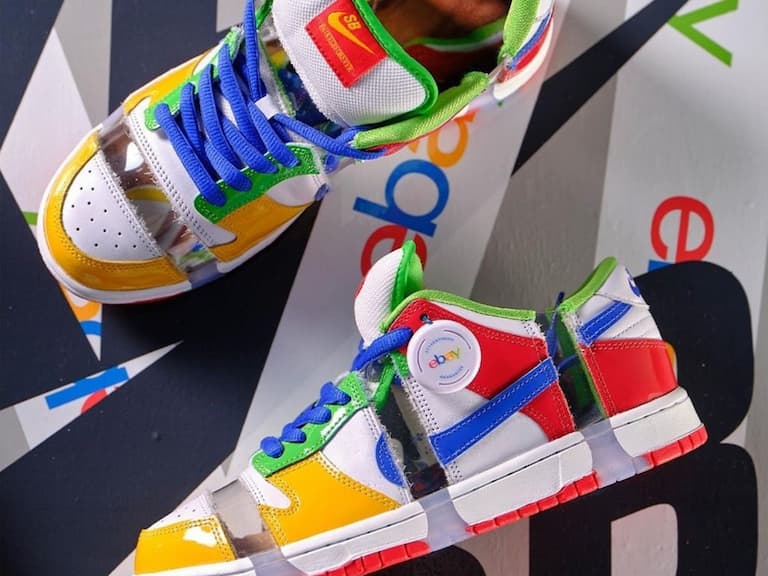 eBay x Nike SB Dunk Low "Sandy Bodecker" 聯名球鞋曝光，一雙曾要價台幣 90 萬元！