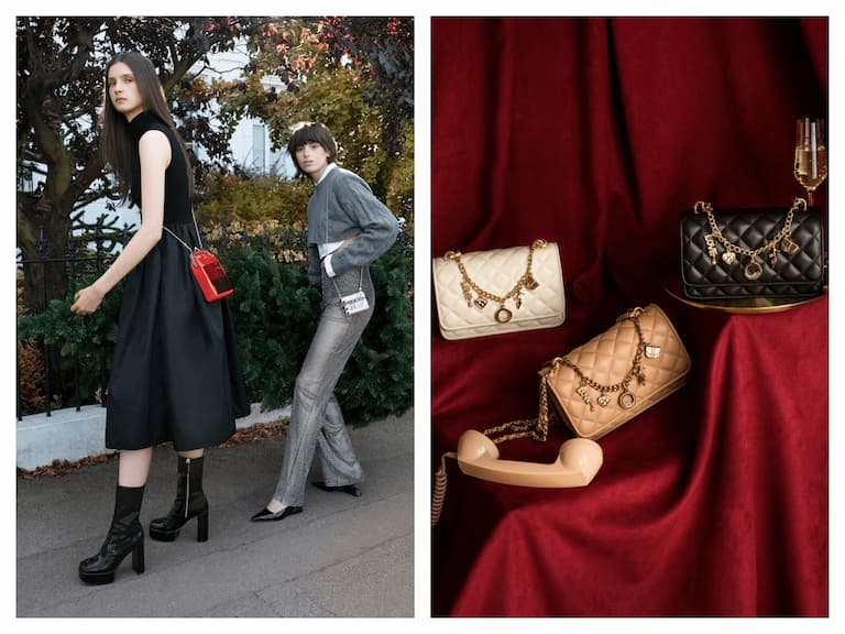 CHARLES & KEITH 節慶系列，閃亮點綴派對裝束，獨特設計感及寵粉細節，成就你的閃耀自信