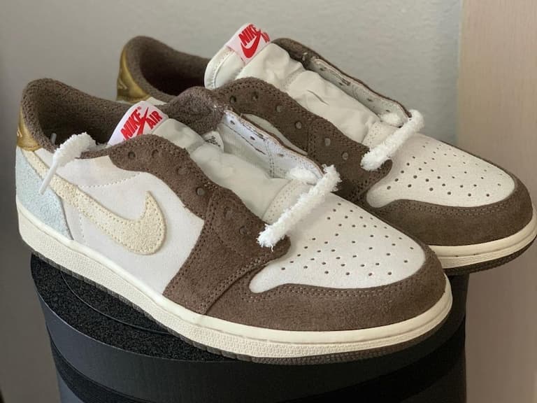 Air Jordan 1 Low OG "Year of the Rabbit" 實鞋圖輯釋出，和 Travis Scott 倒鉤哪雙顏值更高？