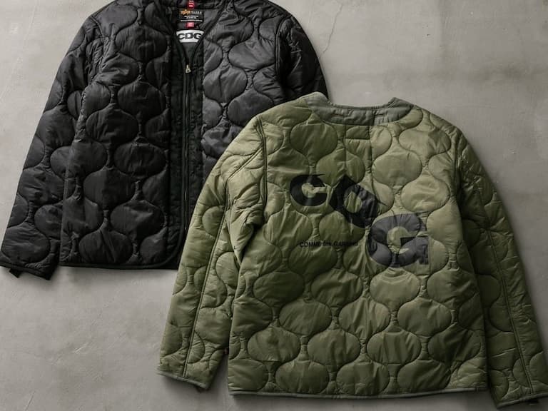 CDG x Alpha Industries 最新聯名外套正式發表,軍工裝粉絲們怎麼可以不入手?