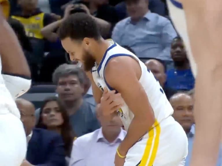 NBA/Curry 抄球抄到「肩膀拉傷」傷退離場,勇士戰績再度跌破 5 成!