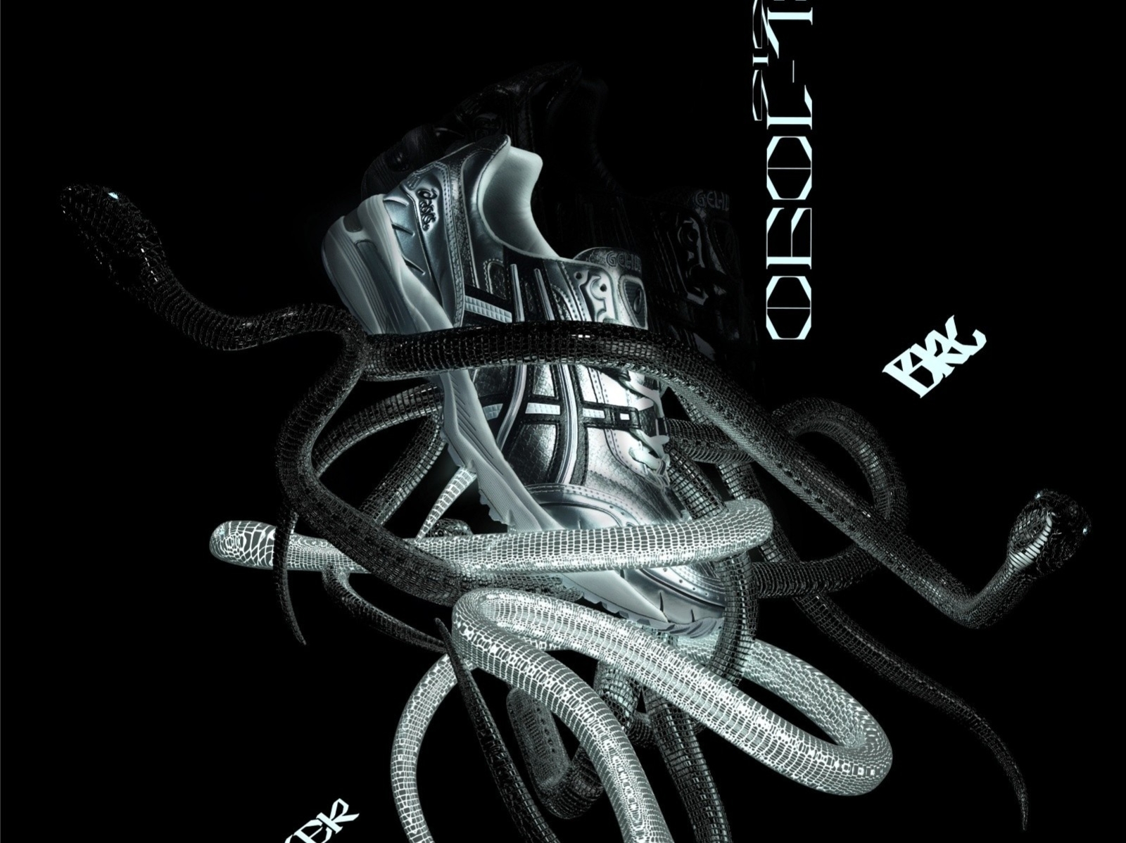 KIKS x ASICS GEL–1090「蛻變 BRC」聯名潮鞋 2023 正式開賣，黑魂、銀色蛇鱗你選誰？