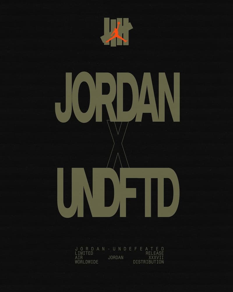 UNDEFEATED x Air Jordan 37