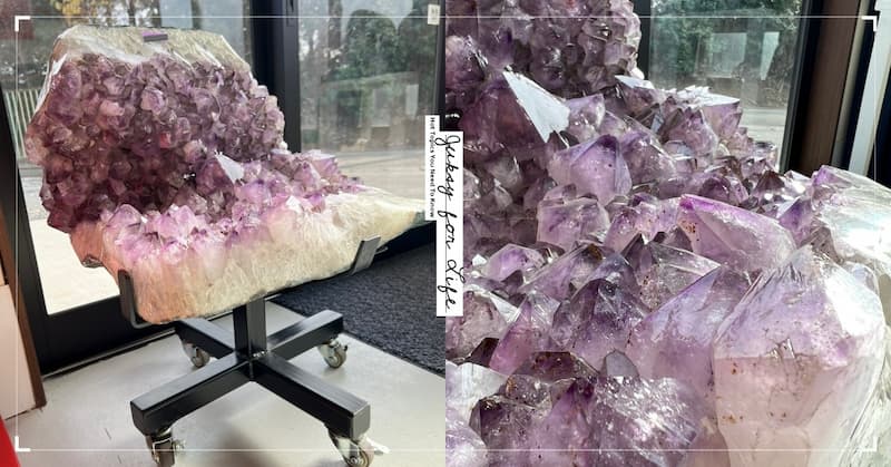 日本推出要價 44 萬日圓的「紫水晶椅子」，超浮誇外型引熱議！