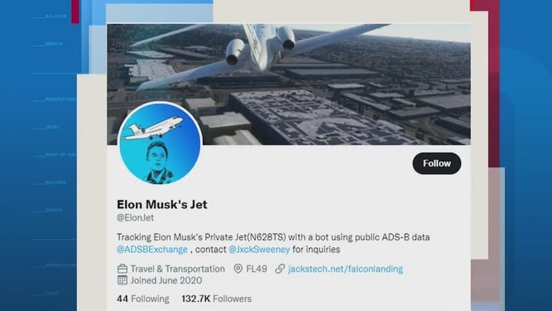追蹤馬斯克私人飛機位置的推特帳號突遭停用引熱議！