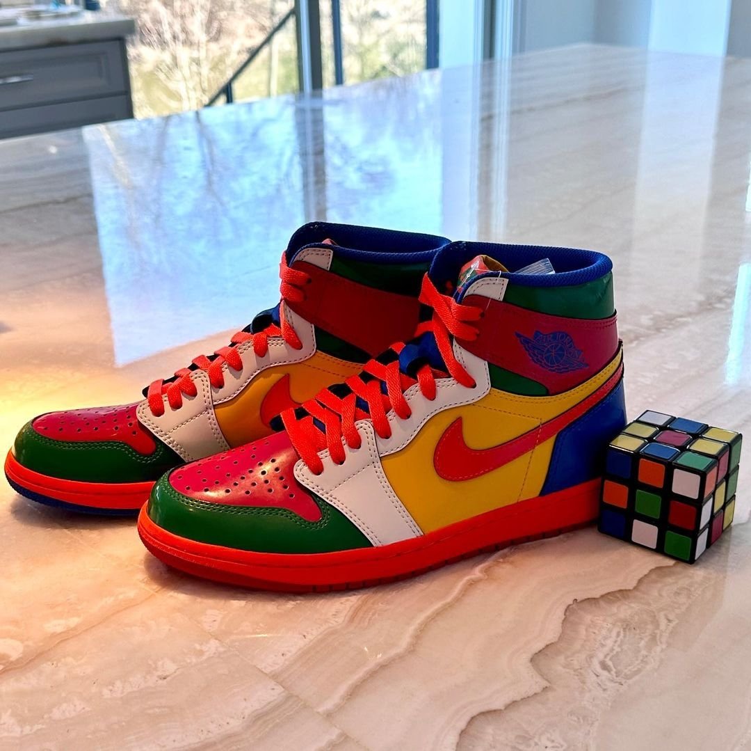 Air Jordan 1 "Rubik's Cube"