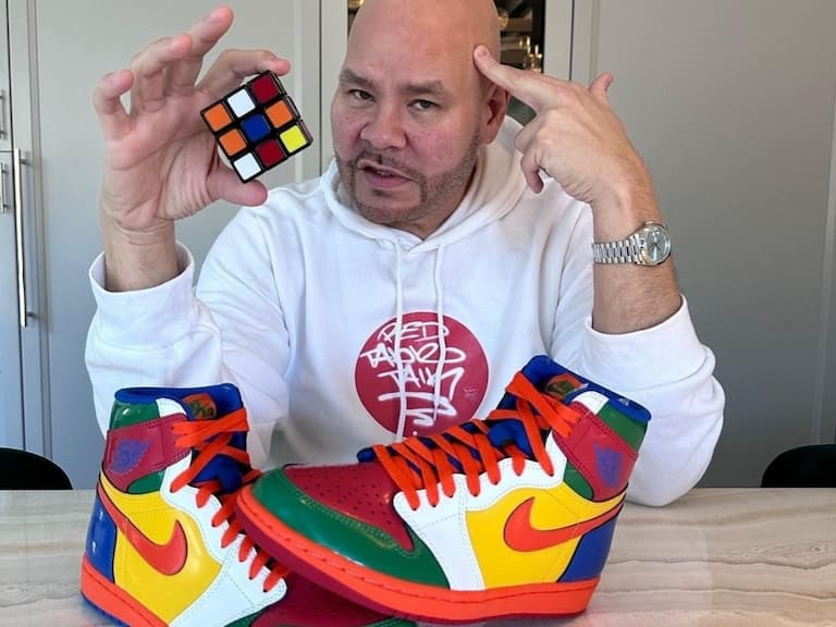 Air Jordan 1 "Rubik's Cube" 實鞋美圖曝光，饒舌歌手 Fat Joe 搶先揭曉！