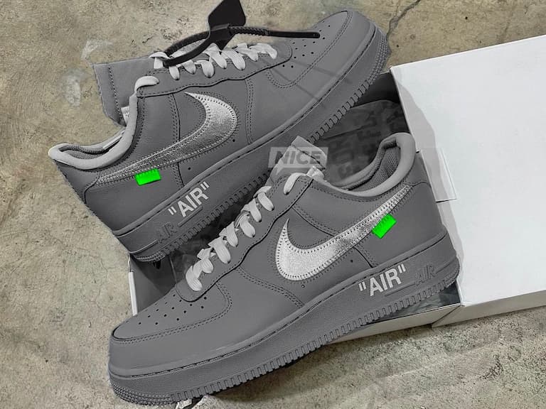 Off-White x Nike Air Force 1 Low "Ghost Grey" 預計 2023 年春季登場，法國限定開賣！