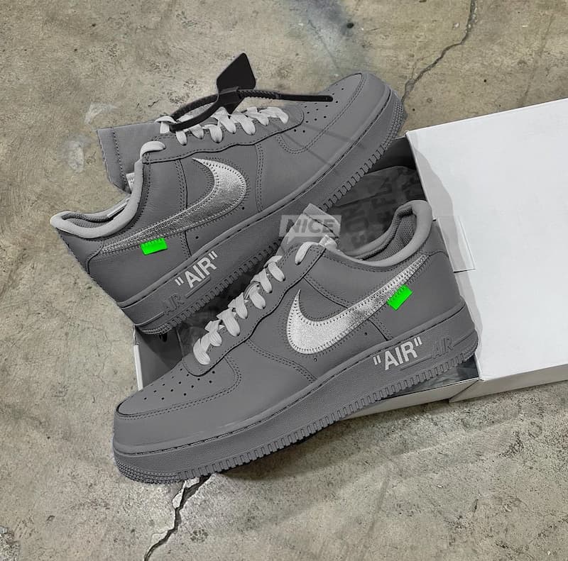 Off-White x Nike Air Force 1 Low "Ghost Grey"