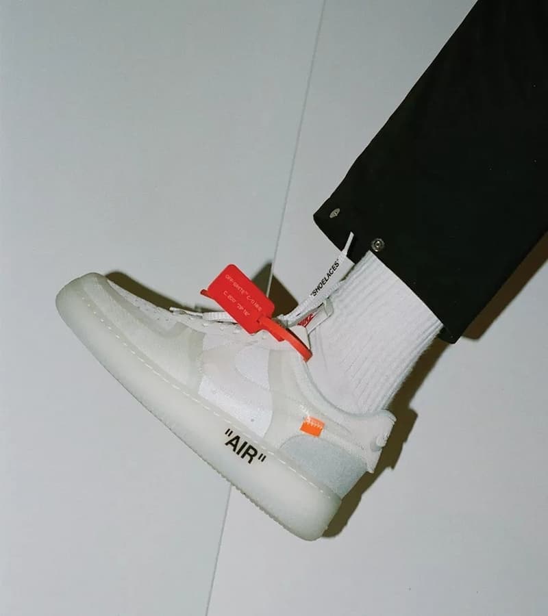 Off-White x Nike Air Force 1 Low "Ghost Grey"