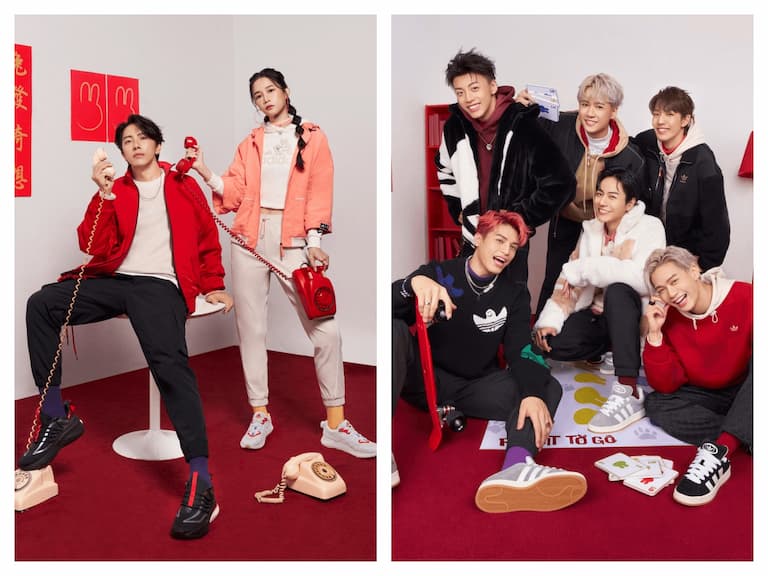 adidas 新春限定系列“RABBIT TO GO!” 坤達、潮流大使Ozone、百萬YouTuber千千，首次合體玩出新年無限可能