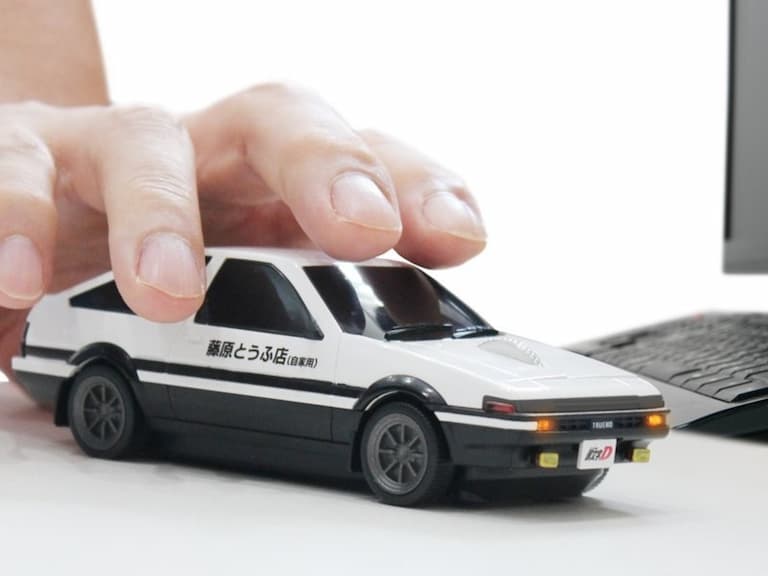 《頭文字 D》「AE86 無線滑鼠」！讓你手速跟藤原拓海一樣快！