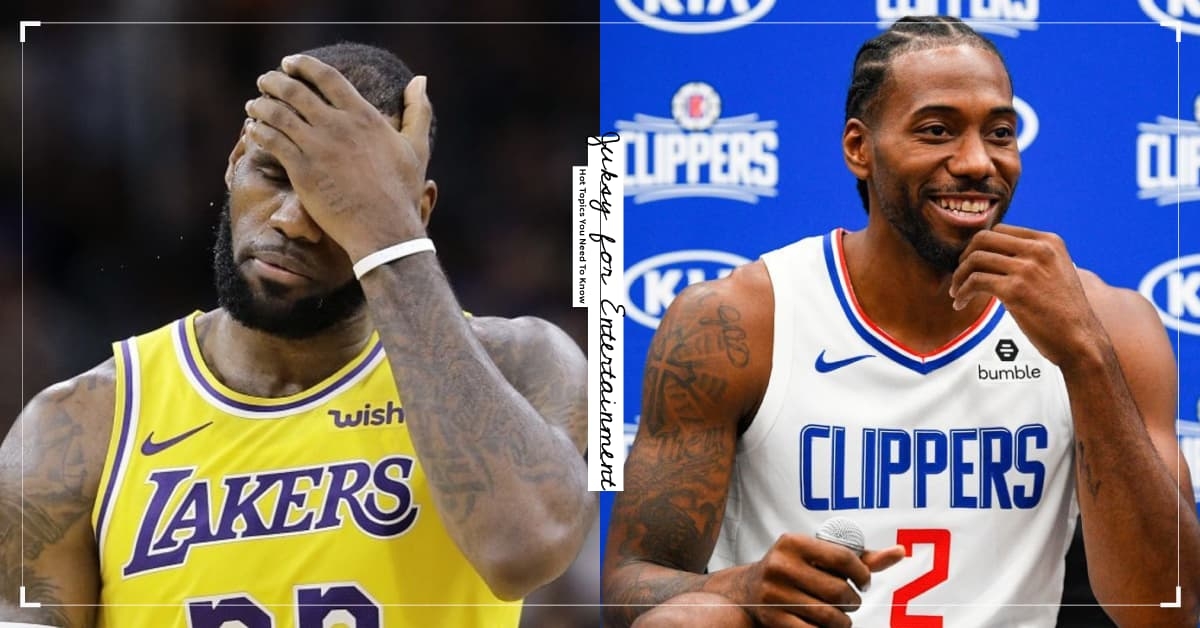 LeBron James Kawhi Leonard NBA