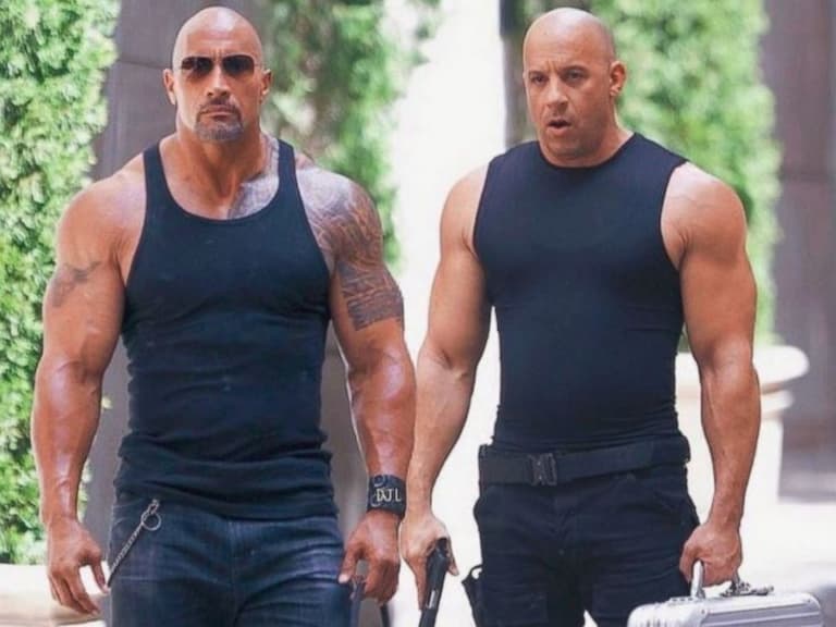 《玩命關頭》巨石強森 Dwayne Johnson 怒批馮迪索一點也不專業,還靠保羅沃克蹭話題!