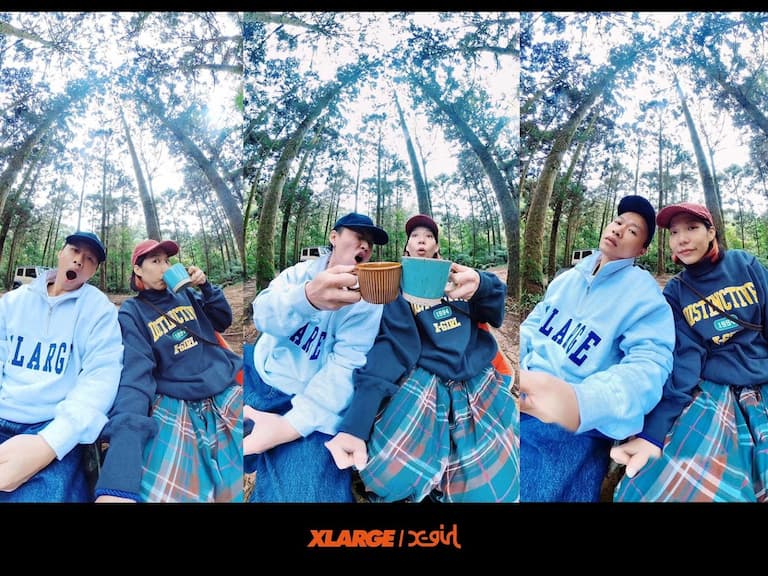露營潮流不分開！山地人、佐依攜手呈現 2023 戶外潮流穿搭 XLARGE / X-girl 一間店就讓你成為潮男型女！