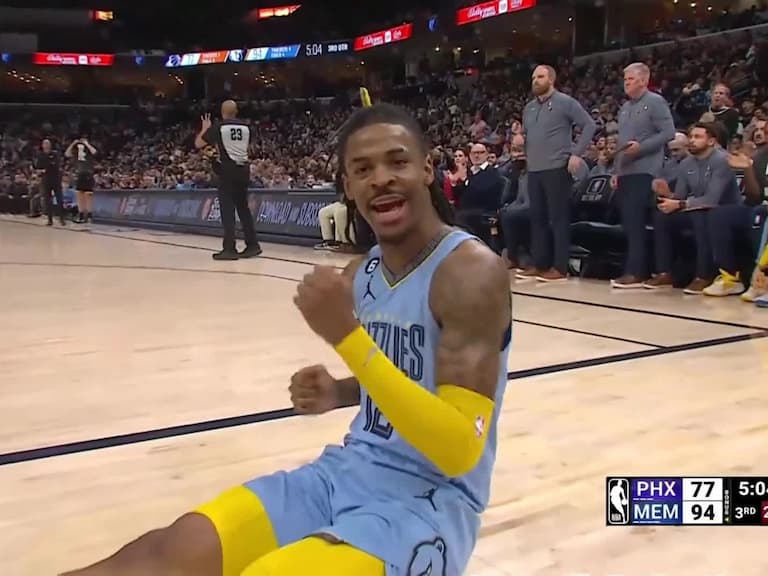 NBA/灰熊 Ja Morant 嘲諷技能點滿,進算加罰後對鏡頭唱歌跳舞:「他守不住我~」