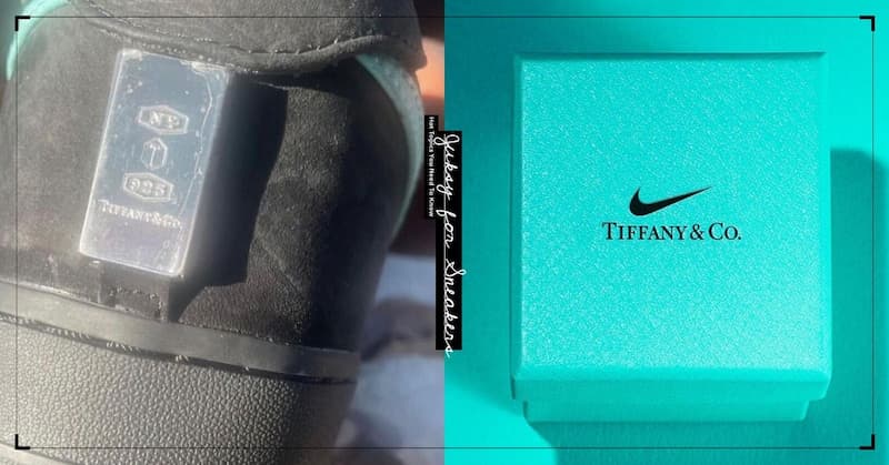 Nike x Tiffany & Co. 最新聯名球鞋 Air Force 1 諜照曝光，直接挑戰 2023 年度鞋王！