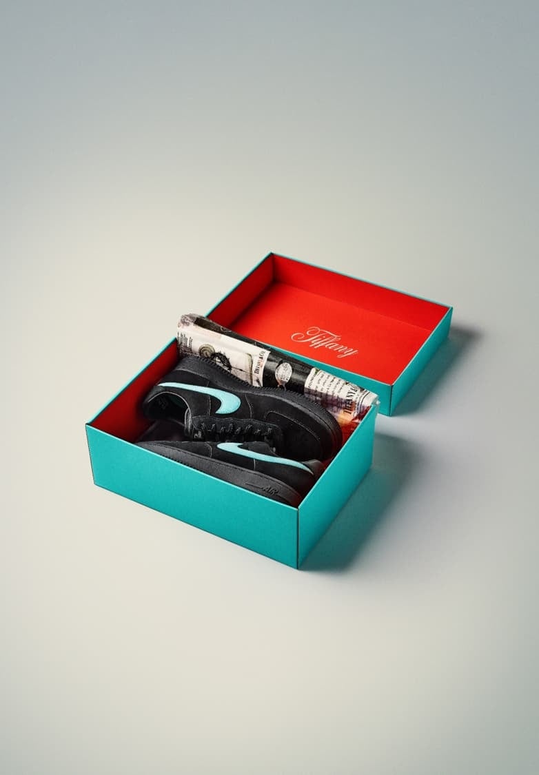 Tiffany＆Co. x Nike Air Forece 1