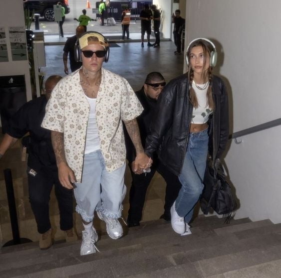 小賈 Justin Bieber Hailey Bieber 情侶裝