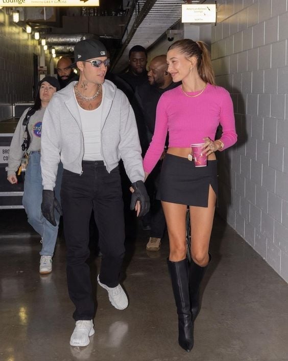 小賈 Justin Bieber Hailey Bieber 情侶裝