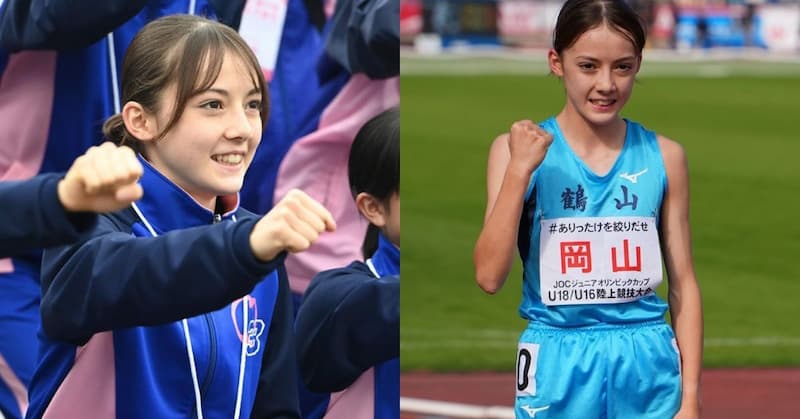 日本田徑界正妹朱瑛里因不堪爆紅壓力，竟宣布退出比賽！