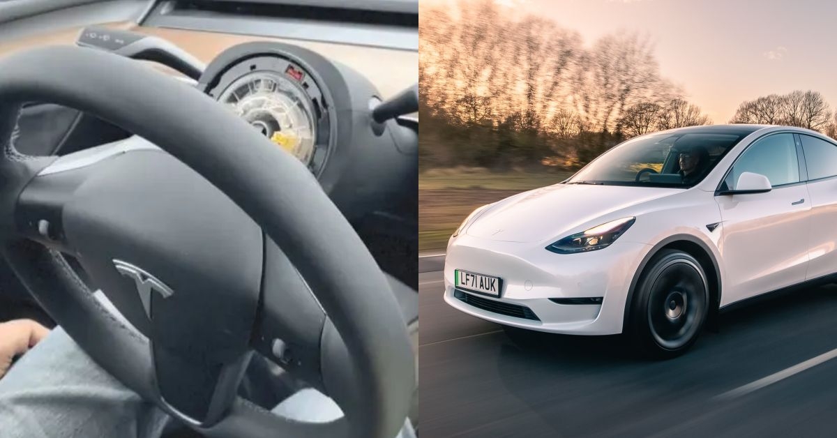 全新特斯拉 Model Y 方向盤無預警掉落，竟還要自付維修費讓車主超傻眼！