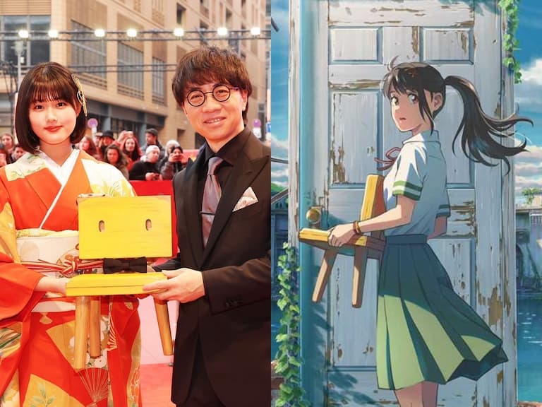 《鈴芽之旅》入選柏林影展!新海誠心喜帶椅子走紅地毯:「希望為地震沉重議題添上有趣角色!」
