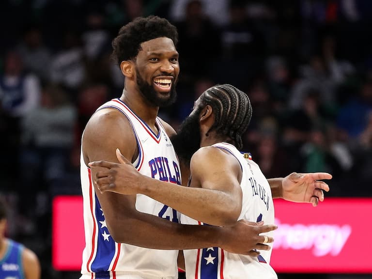 NBA/七六人雙星 Joel Embiid 和 James Harden 天生一對,締造歷史罕見紀錄!