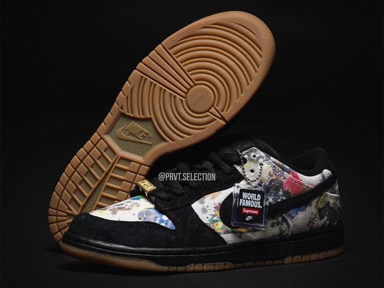 Supreme x Nike SB Dunk Low 2023 聯名鞋細節圖正式公開，直接入手不用懷疑！