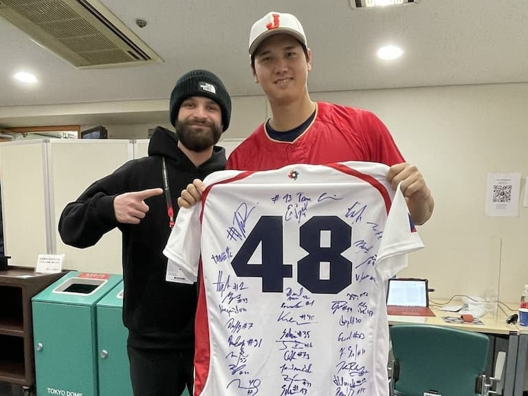 WBC 經典賽／捷克「電子技師」投手 Ondrej Satoria 三振大谷翔平，賽後興奮合照留念引網議：「這輩子值了！」