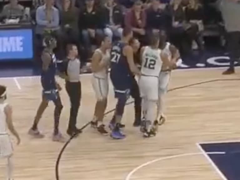 NBA／塞爾提克 Jaylen Brown 臉部二度受創，被 Rudy Gobert 肘擊引發火爆衝突！