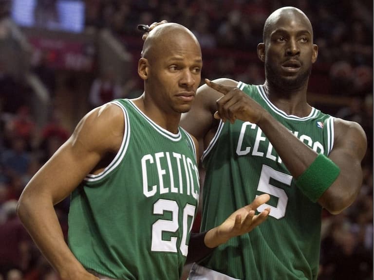 NBA/Kevin Garnett 公開與 Ray Allen 重修舊好的原因:「Kobe 的去世讓我害怕會抱憾終生。」