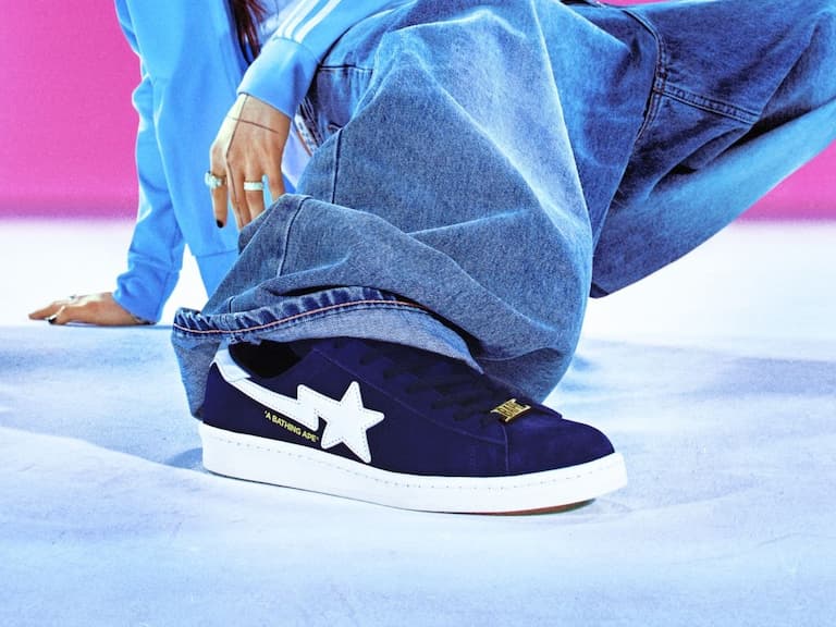 BAPE x adidas Originals CAMPUS 80S 聯名球鞋開賣，Y2K 愛好者必上腳！
